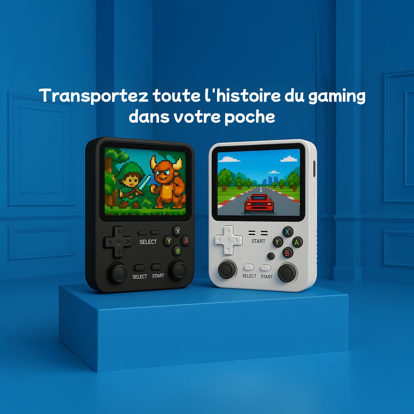 Console Portable RetroGaming PixelArcade 3.5" HD